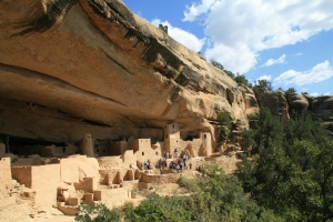 Cliff Palace in Mesa Verde. Can you imagine the commute home after work?